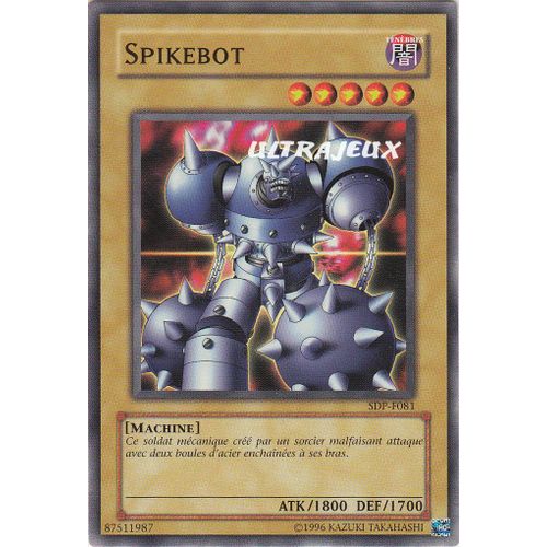 Yu-Gi-Oh! - Sdp-F081 - Spikebot - Commune
