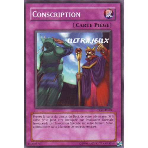 Yu-Gi-Oh! - Crv-Fr058 - Conscription - Commune