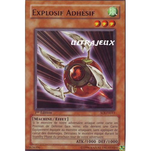 Yu-Gi-Oh! - Soi-Fr011 - Explosif Adhésif - Rare
