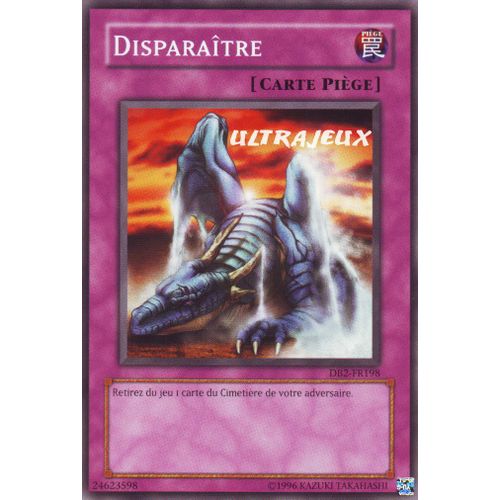 Yu-Gi-Oh! - Db2-Fr198 - Disparaître - Commune