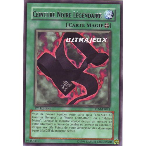 Yu-Gi-Oh! - Tlm-Fr045 - Ceinture Noire Légendaire - Rare