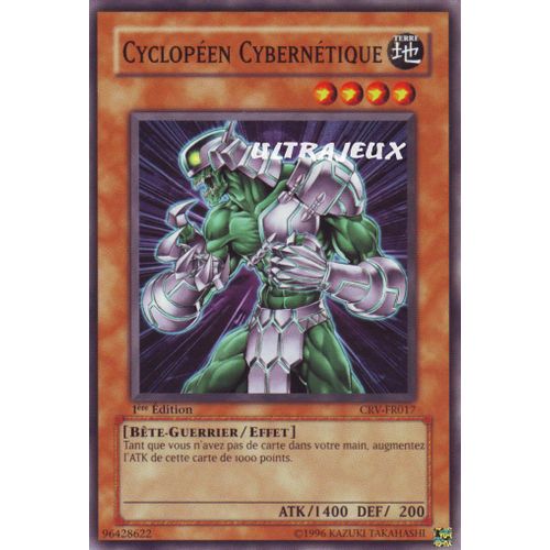 Yu-Gi-Oh! - Crv-Fr017 - Cyclope Cybernétique - Commune