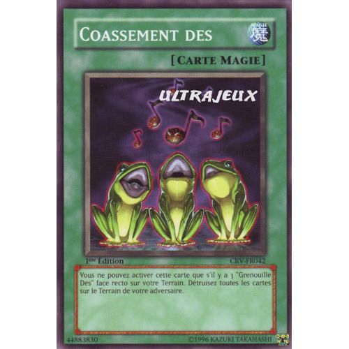 Yu-Gi-Oh! - Crv-Fr042 - Coassement Des - Commune
