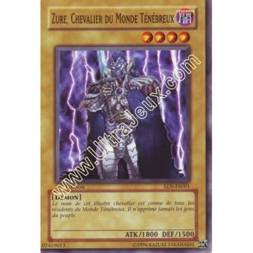Yu-Gi-Oh! - Een-Fr001 - Zure, Chevalier Du Monde Ténébreux - Commune