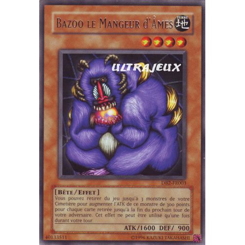 Yu-Gi-Oh! - Db2-Fr003 - Bazoo Le Mangeur D'âmes - Rare