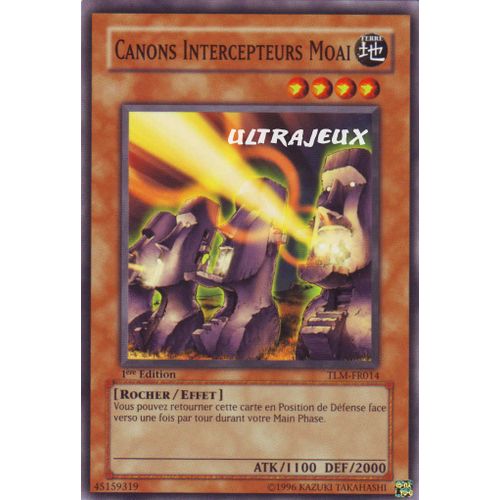 Yu-Gi-Oh! - Tlm-Fr014 - Canons Intercepteurs Moai - Commune