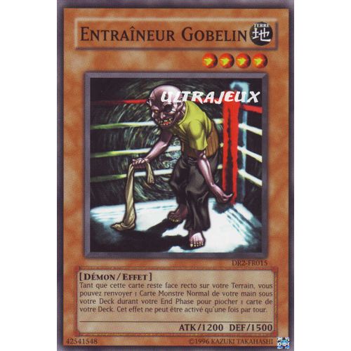 Yu-Gi-Oh! - Dr2-Fr015 - Entraîneur Gobelin - Commune