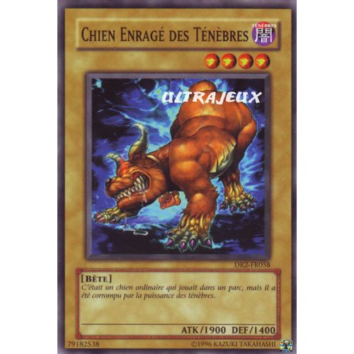 Yu-Gi-Oh! - Dr2-Fr058 - Chien Enragé Des Ténèbres - Commune