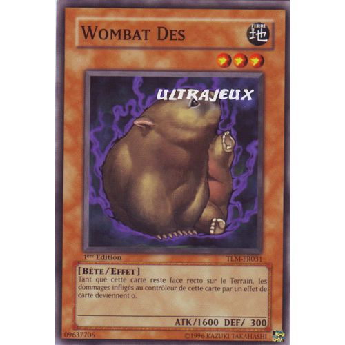 Yu-Gi-Oh! - Tlm-Fr031 - Wombat Des - Commune