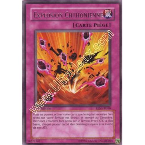 Yu-Gi-Oh! - Een-Fr050 - Explosion Chtonienne - Rare