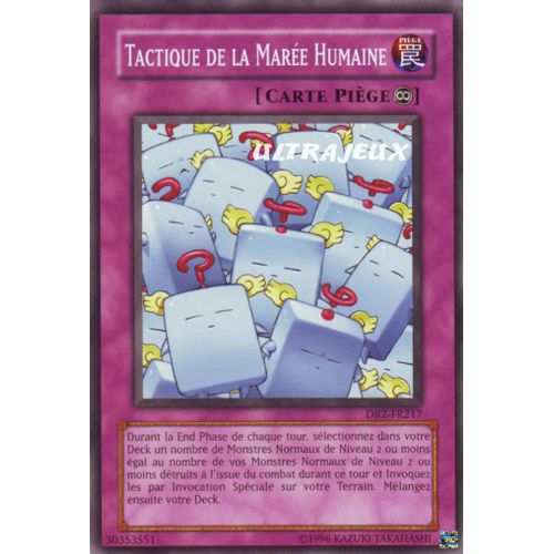 Yu-Gi-Oh! - Dr2-Fr217 - Tactique De La Marée Humaine - Commune