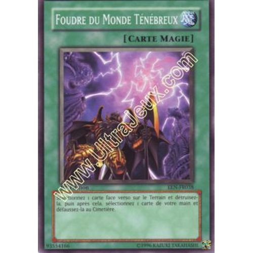Yu-Gi-Oh! - Een-Fr038 - Foudre Du Monde Ténébreux - Commune
