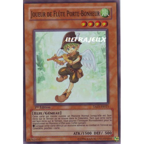 Yu-Gi-Oh! - Taev-Fr021 - Joueur De Flûte Porte-Bonheur - Super Rare