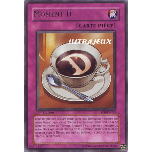 Yu-Gi-Oh! - Eoj-Fr053 - Moment D - Rare