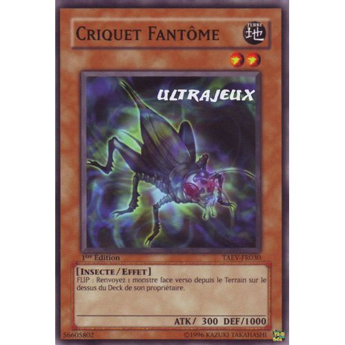 Yu-Gi-Oh! - Taev-Fr030 - Criquet Fantôme - Commune