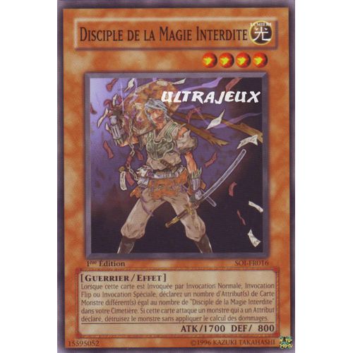 Yu-Gi-Oh! - Soi-Fr016 - Disciple De La Magie Interdite - Commune