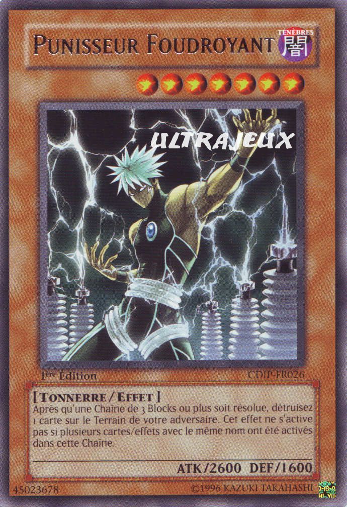 Yu-Gi-Oh! - Cdip-Fr026 - Punisseur Foudroyant - Rare