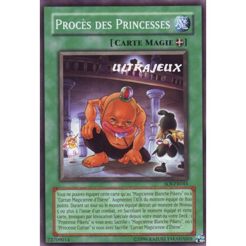 Yu-Gi-Oh! - Soi-Fr044 - Procès Des Princesses - Commune