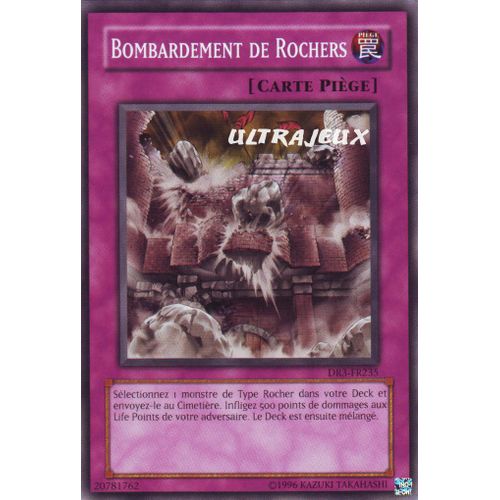 Yu-Gi-Oh! - Dr3-Fr235 - Bombardement De Rochers - Commune