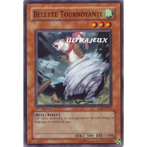 Yu-Gi-Oh! - Eoj-Fr025 - Belette Tournoyante - Commune