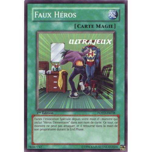 Yu-Gi-Oh! - Potd-Fr038 - Faux Héros - Commune