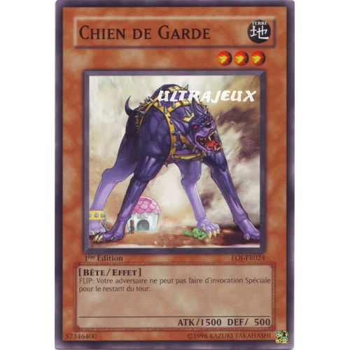 Yu-Gi-Oh! - Eoj-Fr024 - Chien De Garde - Commune