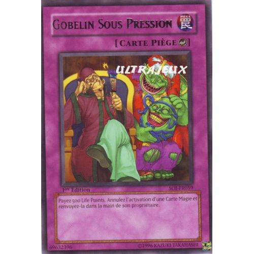 Yu-Gi-Oh! - Soi-Fr059 - Gobelin Sous Pression - Rare