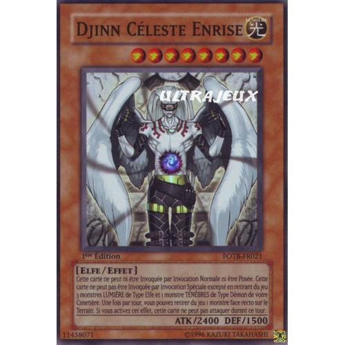 Yu-Gi-Oh! - Fotb-Fr021 - Djinn Céleste Enrise - Super Rare