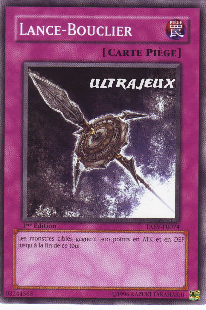 Yu-Gi-Oh! - Taev-Fr074 - Lance-Bouclier - Commune