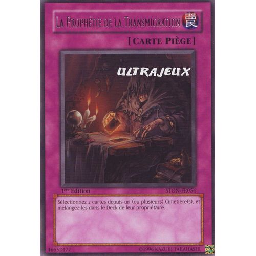 Yu-Gi-Oh! - Ston-Fr054 - La Prophétie De La Transmigration - Rare