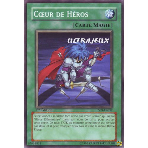 Yu-Gi-Oh! - Soi-Fr037 - Coeur De Héros - Commune