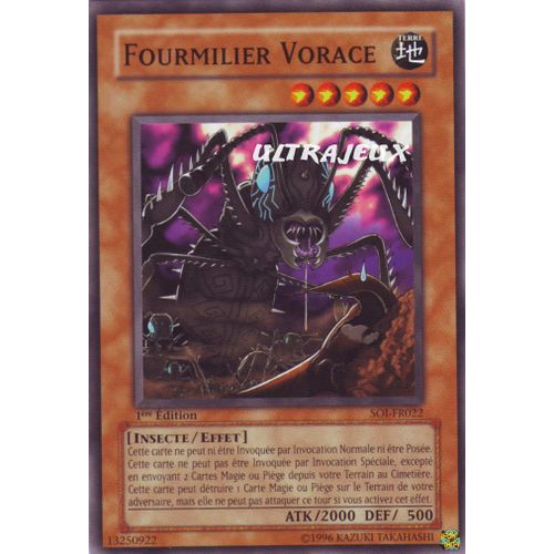 Yu-Gi-Oh! - Soi-Fr022 - Fourmilier Vorace - Commune