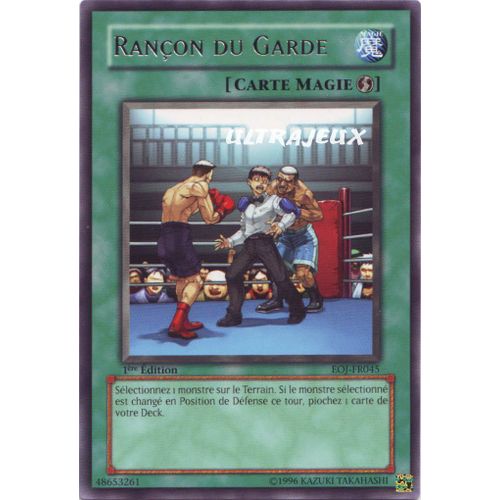 Yu-Gi-Oh! - Eoj-Fr045 - Rançon Du Garde - Rare