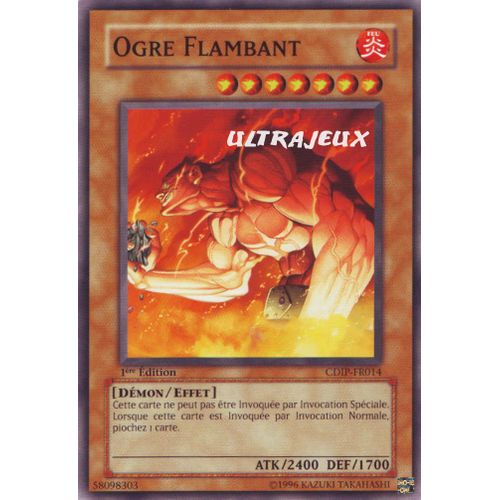 Yu-Gi-Oh! - Cdip-Fr014 - Ogre Flambant - Commune