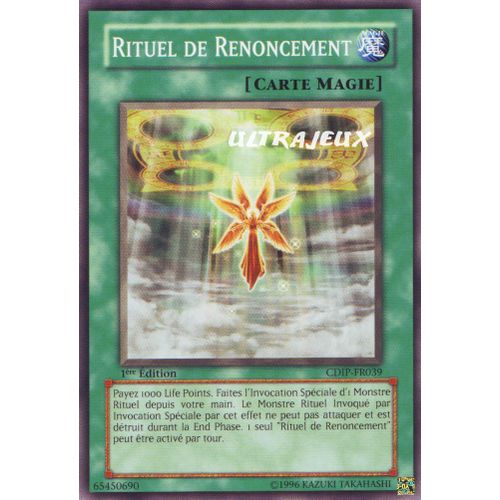 Yu-Gi-Oh! - Cdip-Fr039 - Rituel De Renoncement - Commune