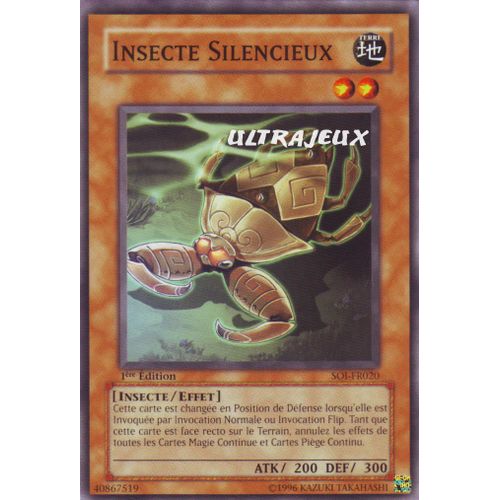 Yu-Gi-Oh! - Soi-Fr020 - Insecte Silencieux - Commune