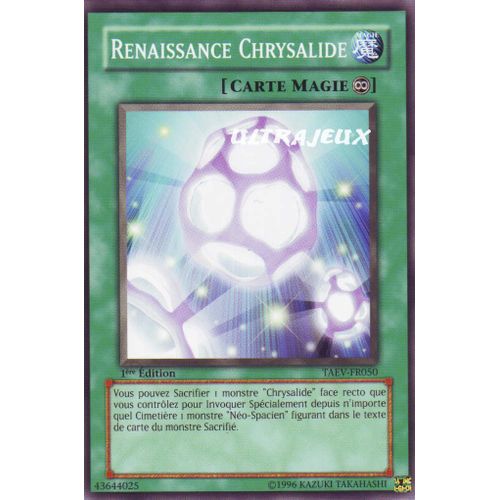 Yu-Gi-Oh! - Taev-Fr050 - Renaissance Chrysalide - Commune