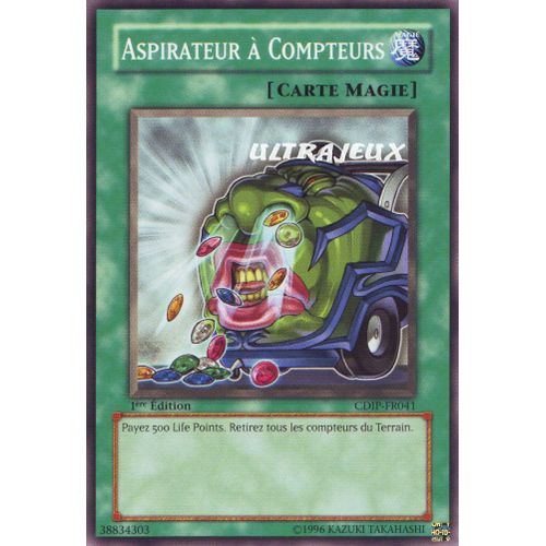 Yu-Gi-Oh! - Cdip-Fr041 - Aspirateur À Compteurs - Commune