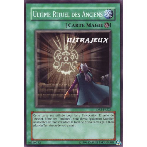 Yu-Gi-Oh! - Dr3-Fr224 - Ultime Rituel Des Anciens - Commune