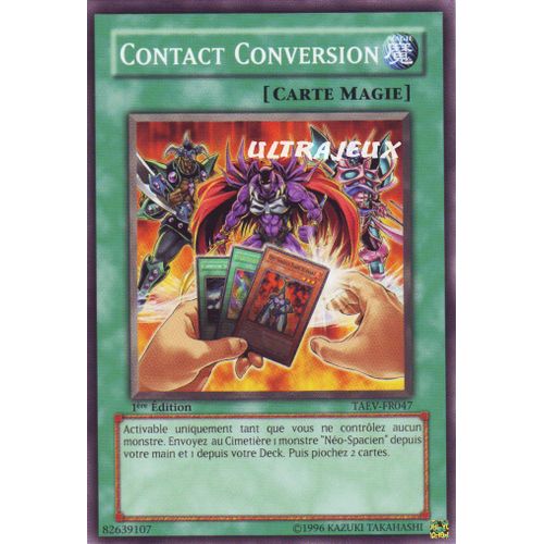 Yu-Gi-Oh! - Taev-Fr047 - Contact Conversion - Commune