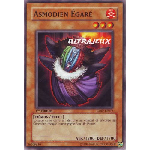 Yu-Gi-Oh! - Cdip-Fr012 - Asmodien Egaré - Commune