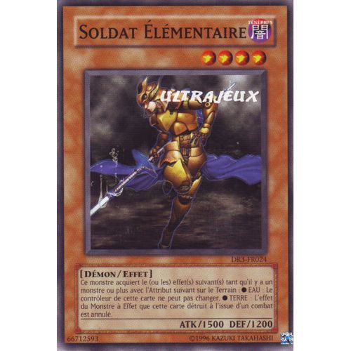 Yu-Gi-Oh! - Dr3-Fr024 - Soldat Elémentaire - Commune