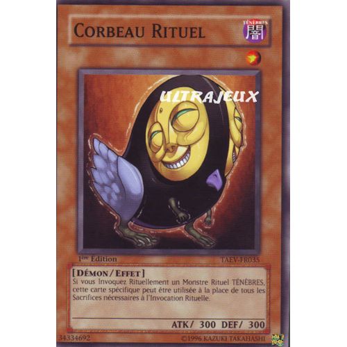 Yu-Gi-Oh! - Taev-Fr035 - Corbeau Rituel - Commune