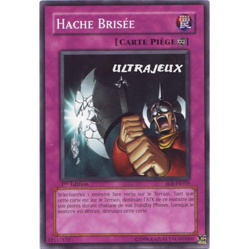Yu-Gi-Oh! - Eoj-Fr059 - Hache Brisée - Commune