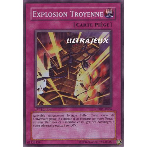 Yu-Gi-Oh! - Cdip-Fr056 - Explosion Troyenne - Super Rare