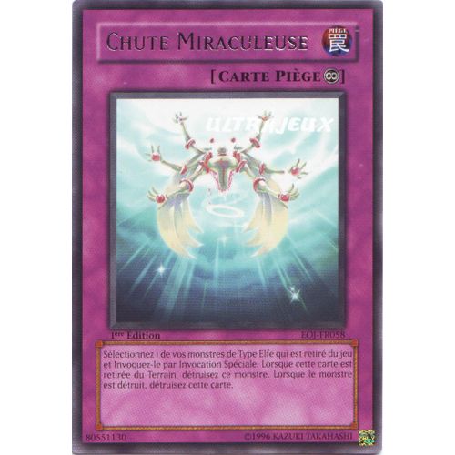 Yu-Gi-Oh! - Eoj-Fr058 - Chute Miraculeuse - Rare
