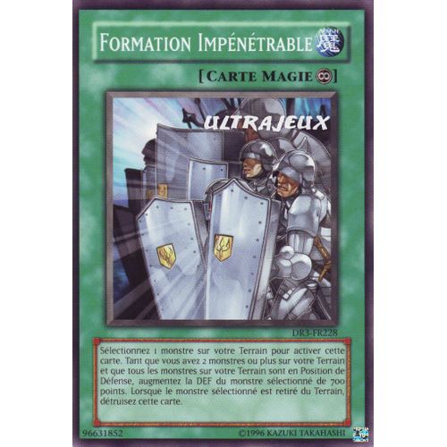 Yu-Gi-Oh! - Dr3-Fr228 - Formation Impénétrable - Commune