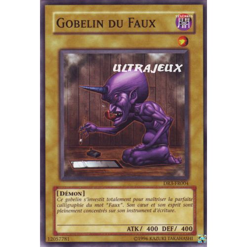 Yu-Gi-Oh! - Dr3-Fr004 - Gobelin Du Faux - Commune