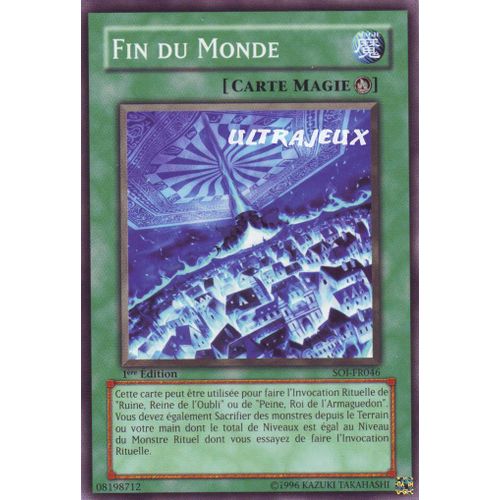 Yu-Gi-Oh! - Soi-Fr046 - Fin Du Monde - Commune