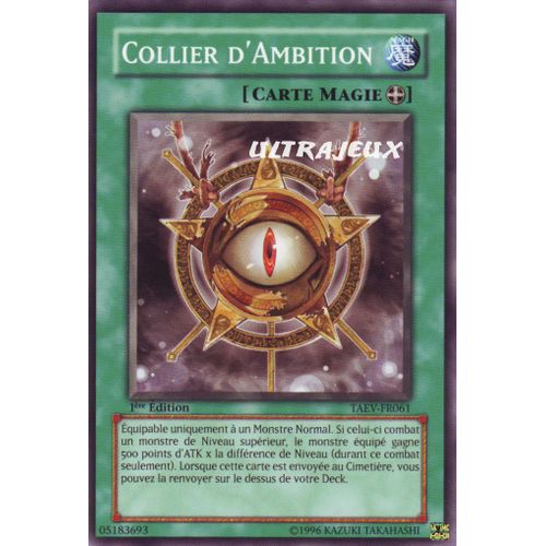Yu-Gi-Oh! - Taev-Fr061 - Collier D'ambition - Commune